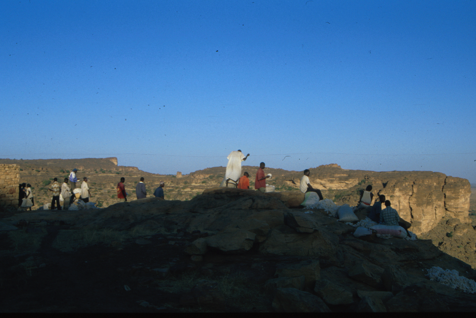 Première neige au pays Dogon