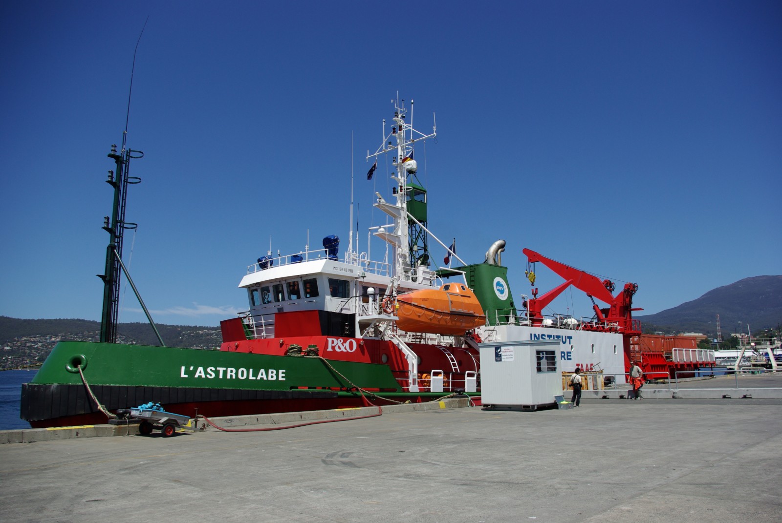 Départ pour l’Antarctique